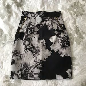 High Waisted Pencil Skirt